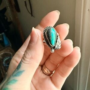 Southwestern Turquoise Sterling Ring